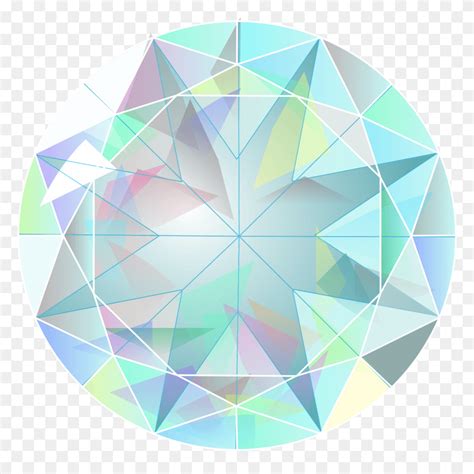 Diamond Svg Wikimedia Commons Open Diamond Top Vector Gemstone