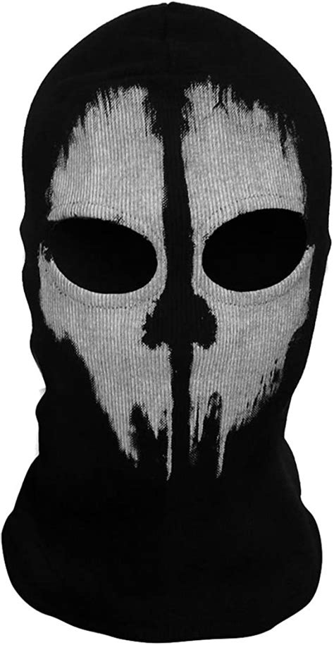 Call Of Duty 10 Cod Ghost Balaclava Logan Skull Face Mask Hood Biker