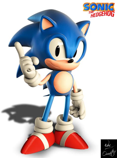 Remodeled Classic Sonic By Fentonxd On Deviantart