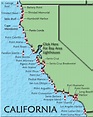 20++ Map Of California Coast Beaches - PIMPHOMEE