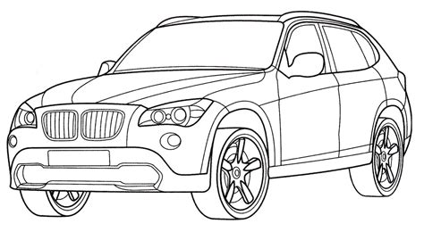 In the late 1970s, italian automobile manufacturer lamborghini entered into an agreement with bmw to build a production racing car in sufficient quantity for. Ausmalbilder BMW. Drucken für Kinder kostenlos | WONDER DAY