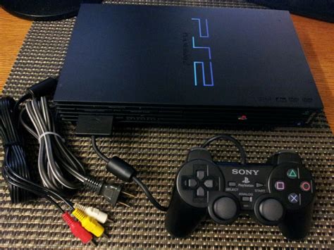 Sony Playstation 2 Fats Unlit Ps2 Console Complete System Scph 50001