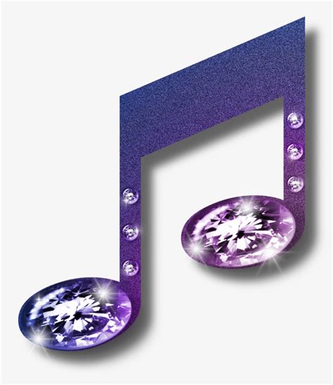 Purple Music Note Clip Art