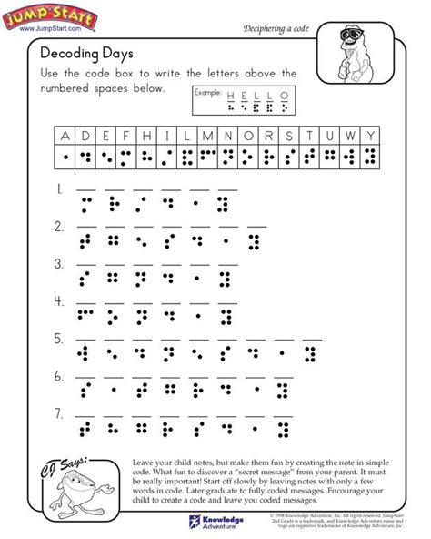 Decoding Days Free 2nd Grade English Worksheet Math Worksheets