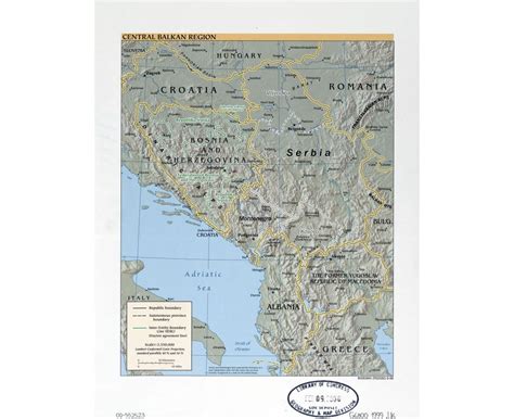 Maps Of Balkans Balkans Maps Collection Of Detailed Maps Of Balkans