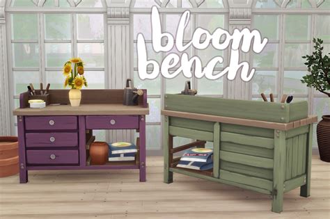 Bloom Bench I Had A Request To Recolor The Flower Arranging Table To