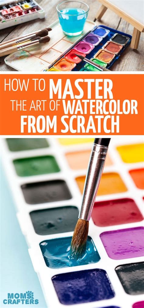 Click To Learn How To Watercolor From Scratch With Step By Step