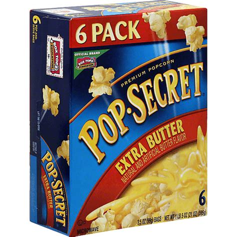 Pop Secret Popcorn Premium Extra Butter Snacks Chips And Dips Foodtown