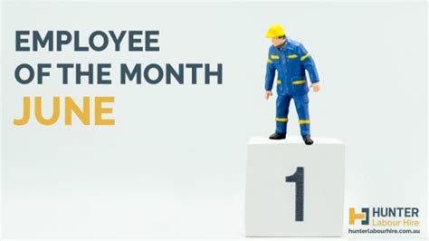 Employee Of The Month June 2019 Hunter Labour Hire