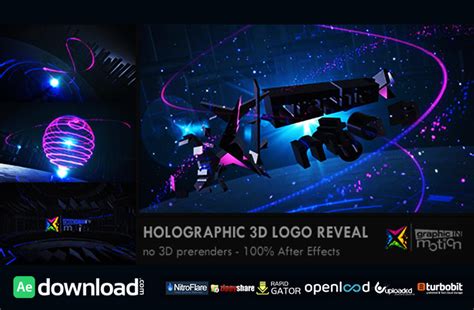 Hd, hand reviewed and 100% ready to use. HOLOGRAPHIC 3D LOGO REVEAL - FREE AFTER EFFECTS PROJECT ...