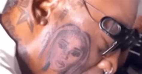Dennis Rodman Got Tattoo Of Girlfriend On His Face The Spun What S