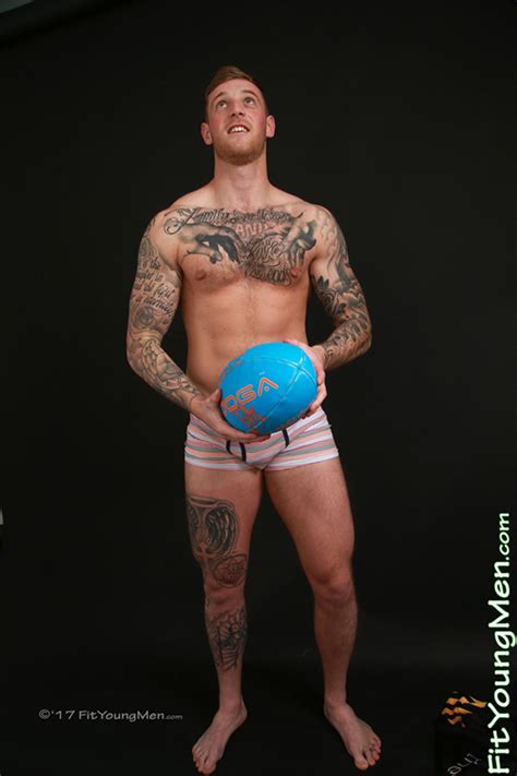 23 Year Old Ripped Inked Rugby Player Oli Clark Strips