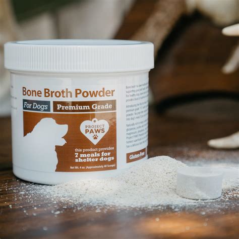 100% human grade bone broth made from cage free chicken & turkey and grass fed beef. Bone Broth Powder for Dogs with Elk Antler: Glucosamine ...