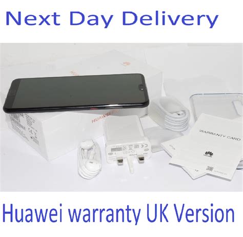 New Huawei P20 Pro Clt L09 Black 128gb 6gb Single Sim Uk Version