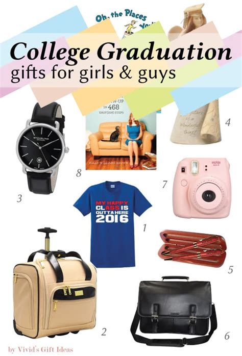 Have a guy in your life that's about to become a college grad? 2016 Graduation Gifts for College Grads - Vivid's Gift Ideas