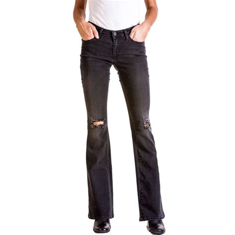 Jeans Style Bootcut Nika Denim Noir Meltin Pot La Redoute