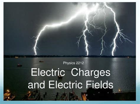 Ppt Electric Charges And Electric Fields Powerpoint Presentation