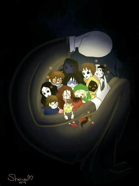 creepypasta characters cute chibi hugging creepypasta creepypasta cute creepypasta