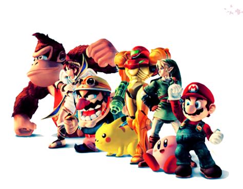 Nintendo Characters Png Image Png Mart