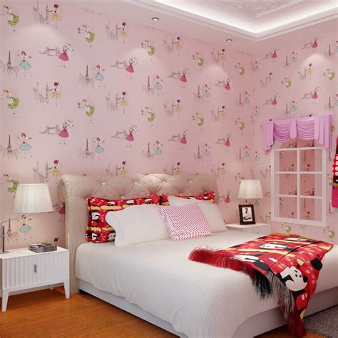 Wallpaper for the kids bedroom allows you to explore ideas that are fun, imaginative and installing a fun wallpaper in your kids bedroom will create an environment that's enjoyable. Cartoon ballet pattern wallpaper blue pink boys and girls ...