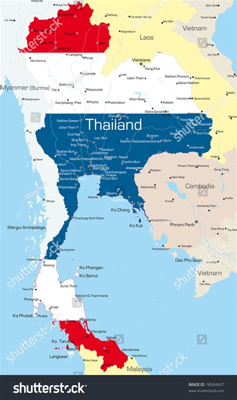 32 Betong Thailand Map