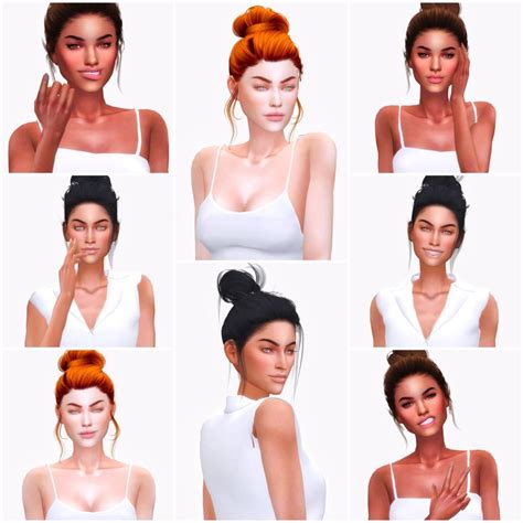 Lana Cc Finds Katverse Portrait Poses For The Sims 4 Poses Ts4