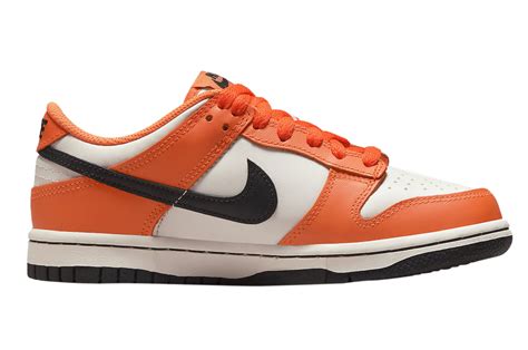 Nike Dunk Low Gs White Orange Black Dh9765 003