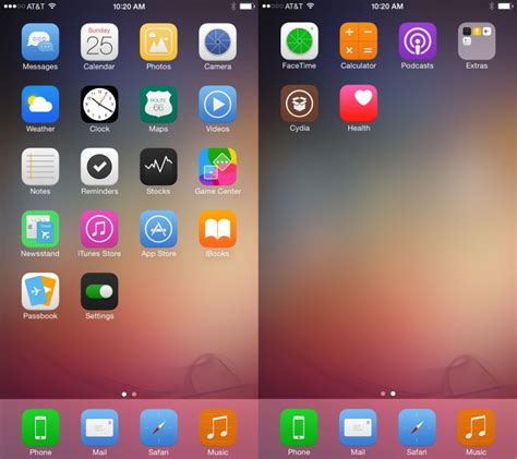 Best Ios 8 Themes For Iphone Cydia Themes For Winterboard