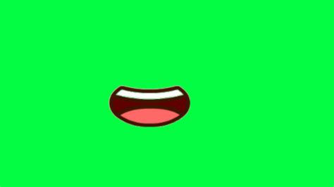 Animasi Mulut Bergerak Green Screen Youtube