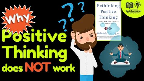 Rethinking Positive Thinking Summary By Author Dr Gabriele Oettingen Youtube