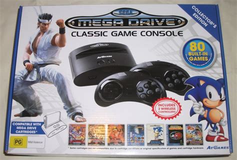 Console Review Atgames Sega Mega Drive 80 In 1 Classic Games Console Infinite Frontiers