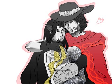 Mccree X Hanzo Mchanzo Overwatch By Hakuneko3kune On Deviantart