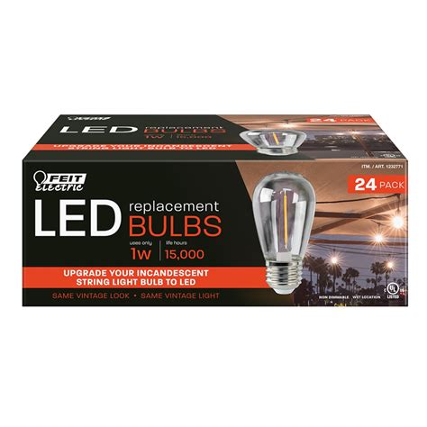 Led Replacement String Light Bulbs 24 Pack