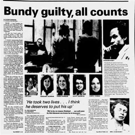 Ted Bundy Found Guilty Of Florida State University Murders