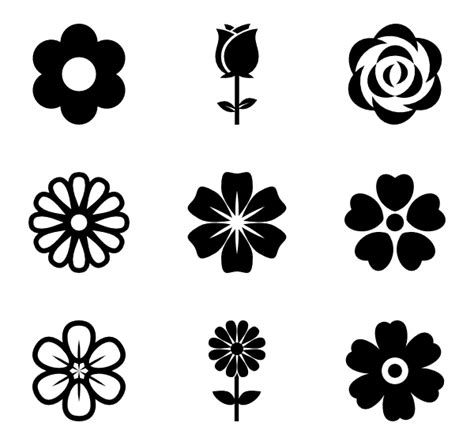 Free 91 Flower Svg Icon SVG PNG EPS DXF File