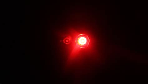 Red Flashing Light Blinking Lightbike Stock Footage Video 100
