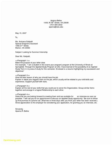 Generic Cover Letter Examples For Resume Letters Online Samples