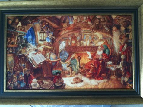 Four years of work!! St. Nick's study by Scott Gustafson. This is cross ...