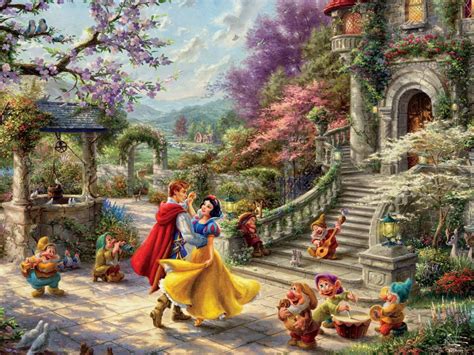 The most active jigsaw puzzle forum on the internet. Thomas Kinkade Disney - Snow White Sunlight 750 Piece ...