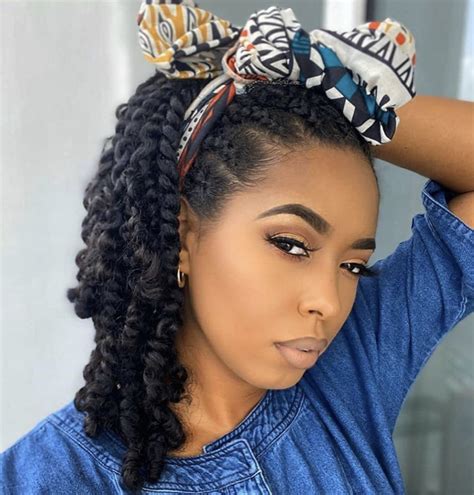 Natural hairstyles like this one are perfect for a special occasion. Spilling The Tea On The Popular Spring Twists Protective ...