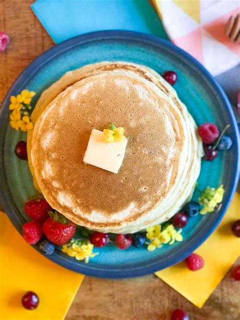 Make The Best Ever Pancake Breakfast Featuring Passionfruit Maple
