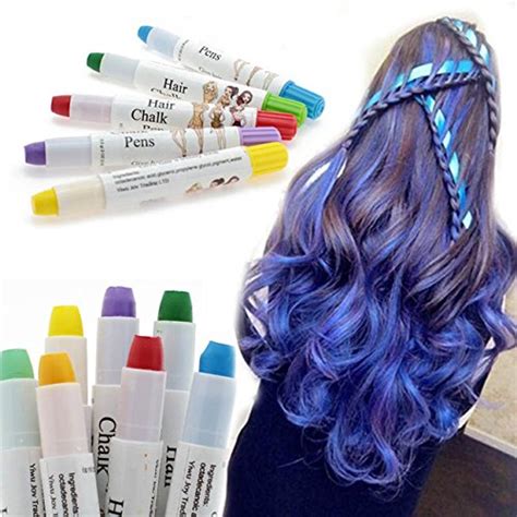 Buy 1pcs Dye Hair Powdery Temporary Hair Chalk Powder Dye Soft Pastels