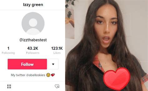 Izzy Green Izzygreen Tiktok Star Leaked Nudes Porn Pack