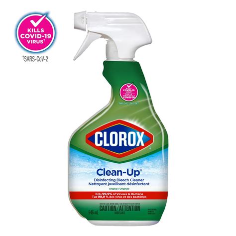 Clorox Clean Up Disinfectant Bleach Cleaner Walmart Canada