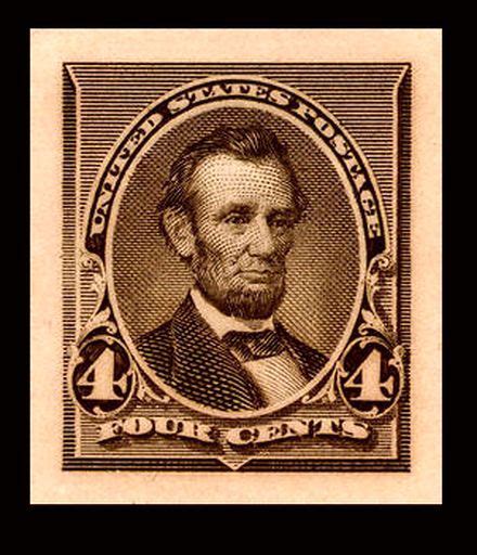 These are rare stamps worth money. Collectible+Stamps+Worth+Money | Lincoln_Plate_proof_1890-4c | Postage stamp collecting, Vintage ...