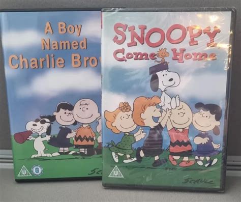Snoopy Come Home Dvd 1972 A Boy Named Charlie Brown Dvd Bundle Kids