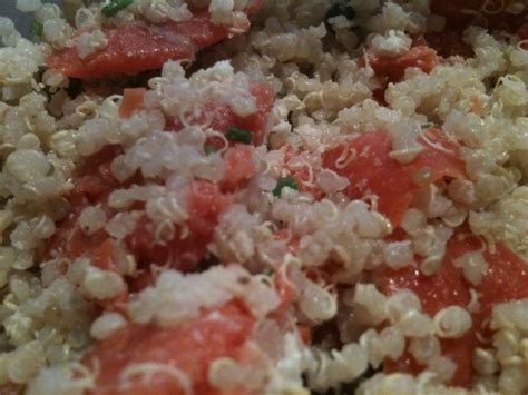 Bull City Food Smoked Salmon Quinoa Salad