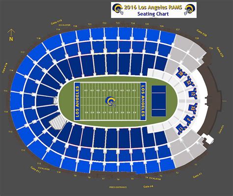 Rams Stadium Seating Chart Stadium Seating Chart