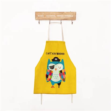Owl Apron Cooking Apron Funny Novelty Bbq Party Apron Naked Men Women Kitchen Cooking Apron