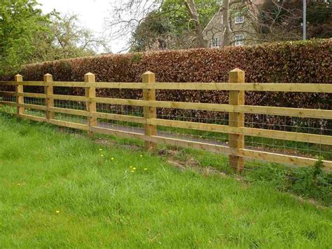 Rail Fence Post And Rail Paddock Fencing And Field Gates
